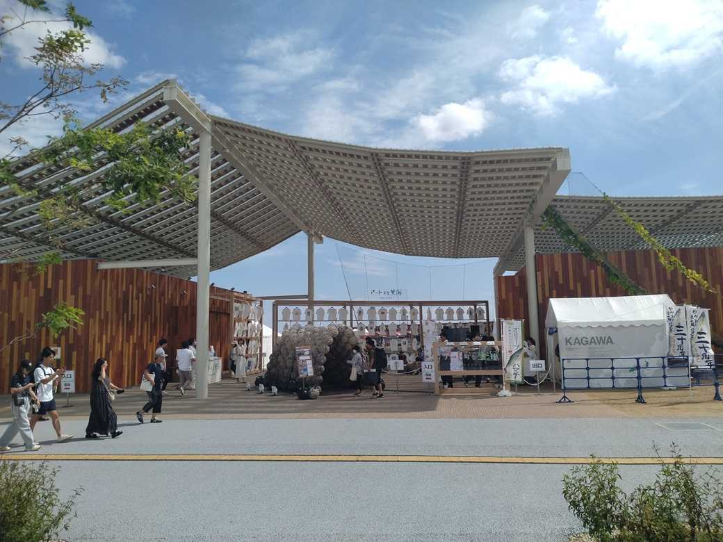 大阪・関西万博で海ごみを活用したアート作品を展示しました。の記事へのリンク